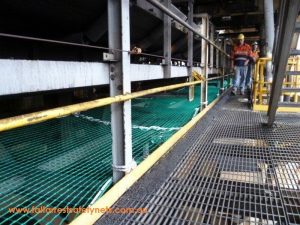 Green Conveyor Safety Net